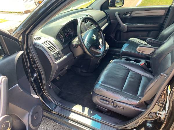 2008 Honda CR-V CRV EX-L Black Leather SUV - cars & trucks - by... for sale in New Hyde Park, NY – photo 8