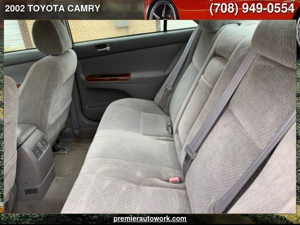 2002 TOYOTA CAMRY LE - - by dealer - vehicle for sale in Alsip, IL – photo 13