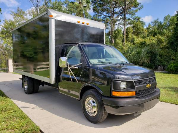 2007 Chevrolet Express Cutaway 3500 Box Truck 14' - Low Miles - Chevy for sale in Lake Helen, FL – photo 7