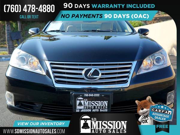 2010 Lexus ES 350 FOR ONLY $208/mo! - cars & trucks - by dealer -... for sale in Vista, CA – photo 4