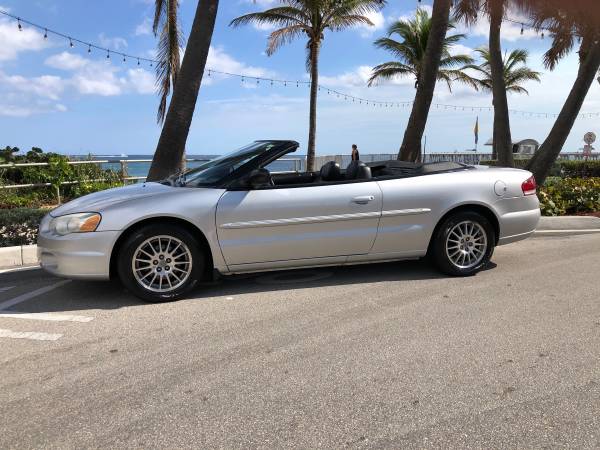 2004 Chrysler Sebring convertible only 73K miles check it out - cars... for sale in Boca Raton, FL – photo 3