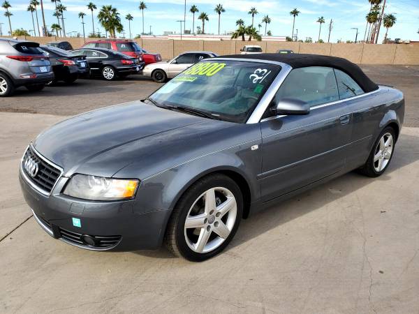 2004 Audi A4 1.8T Cabriolet FREE CARFAX ON EVERY VEHICLE - cars &... for sale in Glendale, AZ – photo 2