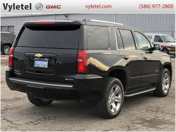 2018 Chevrolet Tahoe SUV 4WD 4dr Premier - Chevrolet Black - cars &... for sale in Sterling Heights, MI – photo 3