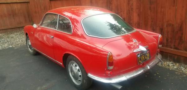 Alfa Romeo Giulietta Sprint Coupe, 1960 - cars & trucks - by owner -... for sale in Belmont, CA – photo 8