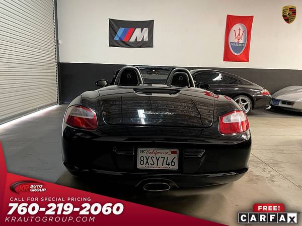 2006 PORSCHE BOXTER 5 SPD MANUAL TRIPLE BLACK MUST SEE - cars & for sale in Palm Desert , CA – photo 9