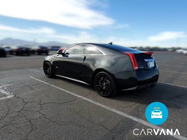 2012 Caddy Cadillac CTS CTS-V Coupe 2D coupe Black - FINANCE ONLINE... for sale in Visalia, CA – photo 7