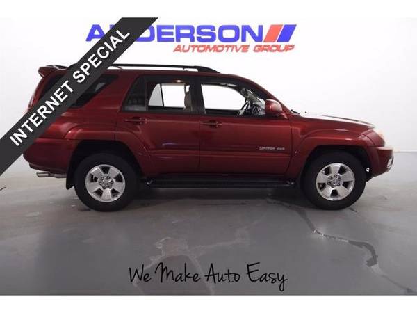 2005 Toyota 4Runner SUV Limited 4WD 183 59 PER MONTH! - cars & for sale in Rockford, IL – photo 2