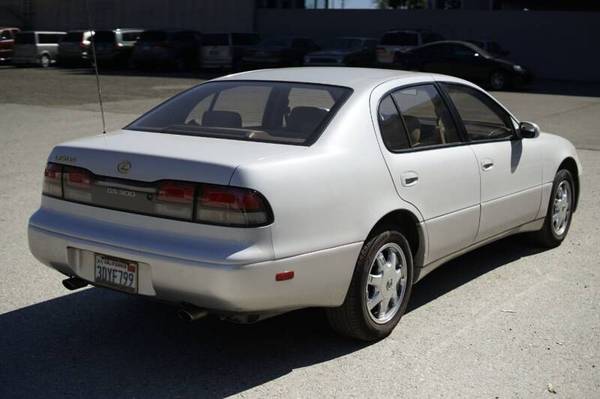 1993 Lexus GS GS300 Sedan Fresh Trade-in White Color Super Clean for sale in Sunnyvale, CA – photo 3