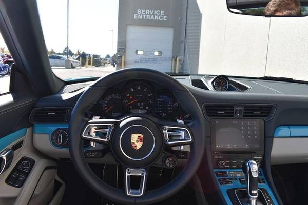 2017 Porsche 911 Targa 4S **$176K MSRP** Miami Blue 6K Miles for sale in Sioux Falls, MN – photo 15