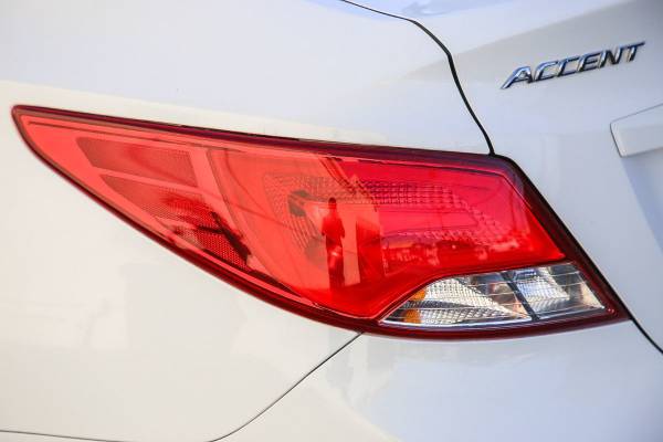 2017 Hyundai Accent Value Edition sedan Century White - cars & for sale in Sacramento , CA – photo 8