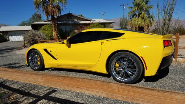 2016 Corvette Yellow Auto 9000miles for sale in Borrego Springs, CA – photo 2