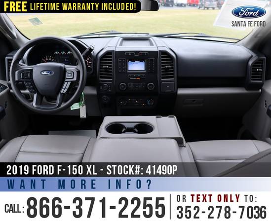 2019 FORD F150 XL 4WD Tailgate Step, SYNC, Backup Camera for sale in Alachua, FL – photo 15