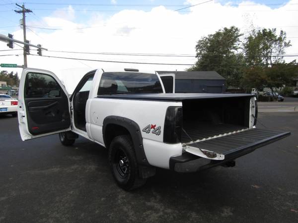 2002 GMC Sierra 1500 Reg Cab 4x4 WHITE Lifted Bumpers WOW ! for sale in Milwaukie, OR – photo 24