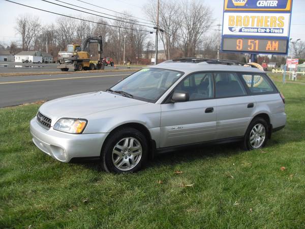 04 Subaru Leg Outback Wgn Only 49k Gorgeous! - cars & trucks - by... for sale in Westfield, MA – photo 2