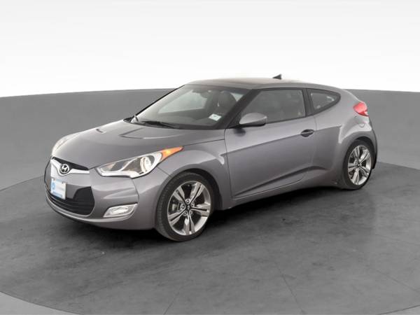 2013 Hyundai Veloster Coupe 3D coupe Gray - FINANCE ONLINE - cars &... for sale in Park Ridge, IL – photo 3