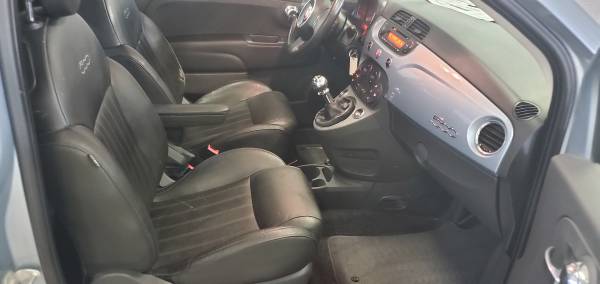 2013 Fiat 500, Leather, 5 Speed Manual Transmission, Sunroof - cars... for sale in Olathe, MO – photo 8