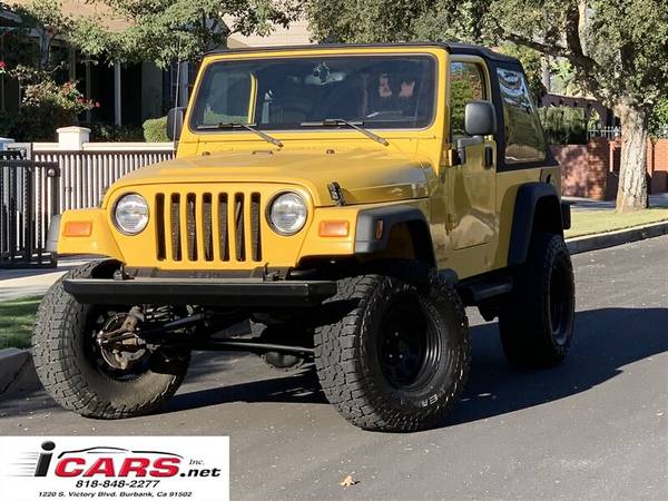 2004 Jeep Wrangler 4x4 Unlimited Sport Clean Title & CarFax Low Miles! for sale in Burbank, CA
