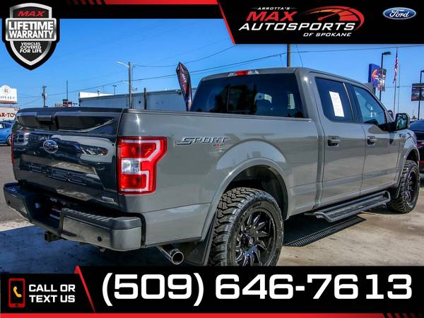 $676/mo - 2018 Ford F-150 MAXED OUT Sport EcoBoost 4x4 - LIFETIME... for sale in Spokane, ID – photo 3