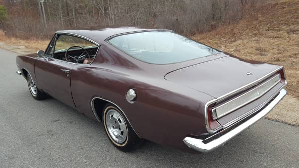 1967 Plymouth Barracuda fastback V8 auto - cars & trucks - by owner... for sale in Sandown NH, NY – photo 3