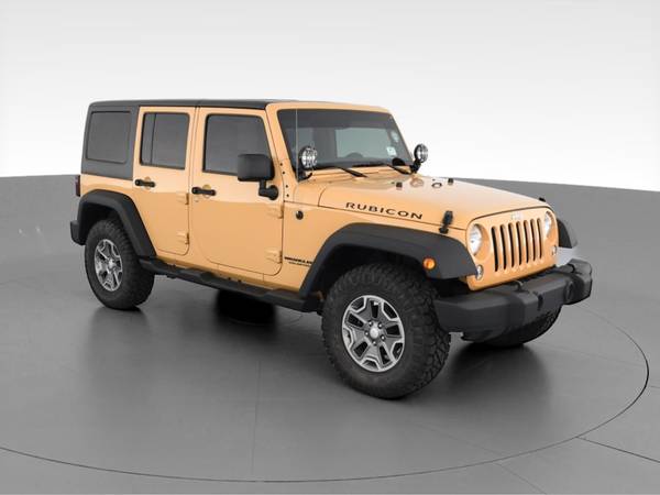 2014 Jeep Wrangler Unlimited Rubicon Sport Utility 4D suv Beige - -... for sale in Colorado Springs, CO – photo 15