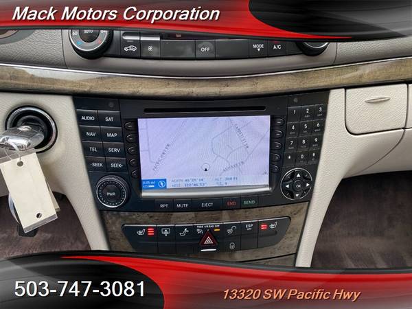 2008 Mercedes-Benz E 350 Navi Heated Leather Seats Moon Roof Navi for sale in Tigard, OR – photo 19
