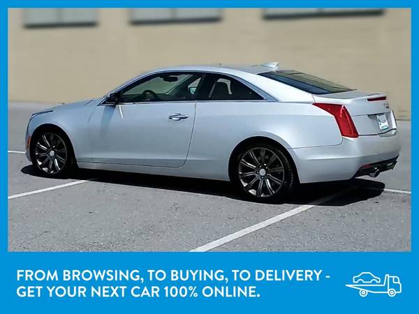 2016 Caddy Cadillac ATS 2 0L Turbo Standard Coupe 2D coupe Silver for sale in Fresh Meadows, NY – photo 5