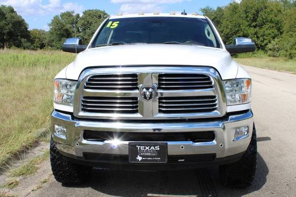 WHITE KNIGHT! 2015 RAM 2500 BIG HORN 4X4 CUMMINS LIFTED 20"FUELS&35'S! for sale in Temple, TX – photo 16