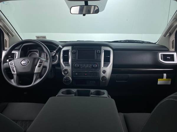 2019 Nissan Titan Crew Cab SV Pickup 4D 5 1/2 ft pickup Black - -... for sale in Atlanta, NV – photo 22