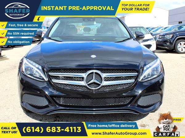 $325/mo - 2017 Mercedes-Benz C-CLASS C300 4MATIC - Easy Financing! -... for sale in Columbus, OH – photo 2