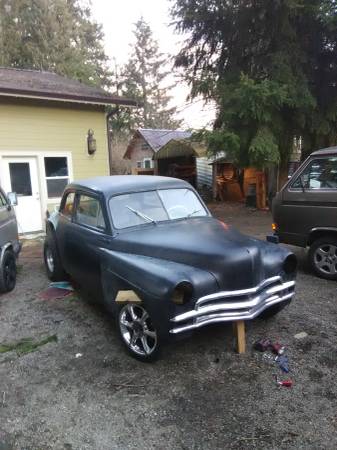 1950 Plymouth Club Coupe Deluxe Project for sale in Olympia, WA