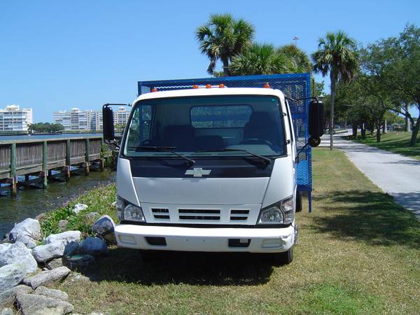 07 Lawn truck Chevy Isuzu NPR commercial landscaping box $12995 for sale in Cocoa, FL – photo 4