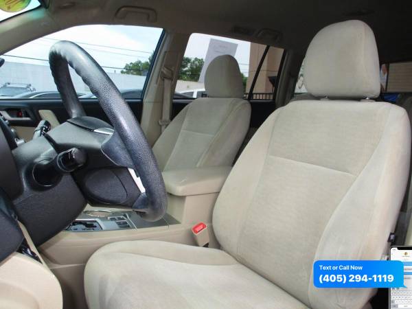 2013 Toyota Highlander Plus 4dr SUV $0 Down WAC/ Your Trade - cars &... for sale in Oklahoma City, OK – photo 12