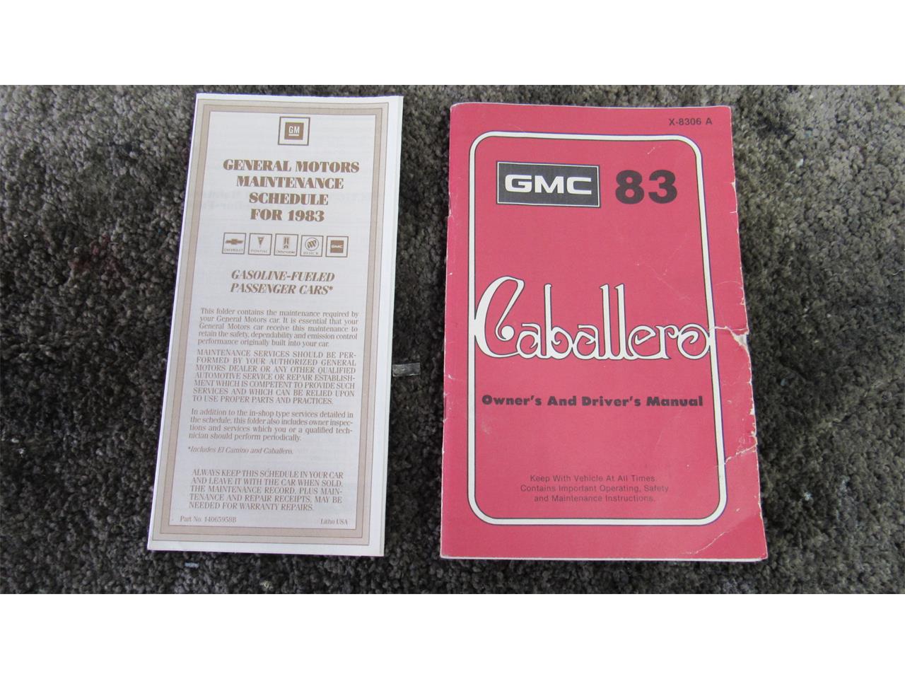 1983 GMC Caballero for sale in Milford, OH – photo 56