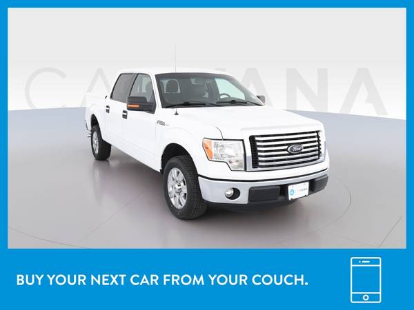 2012 Ford F150 SuperCrew Cab XLT Pickup 4D 5 1/2 ft pickup White for sale in Boone, NC – photo 12