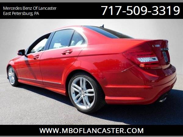 2013 Mercedes-Benz C-Class C 300 Sport, Mars Red for sale in East Petersburg, PA – photo 4