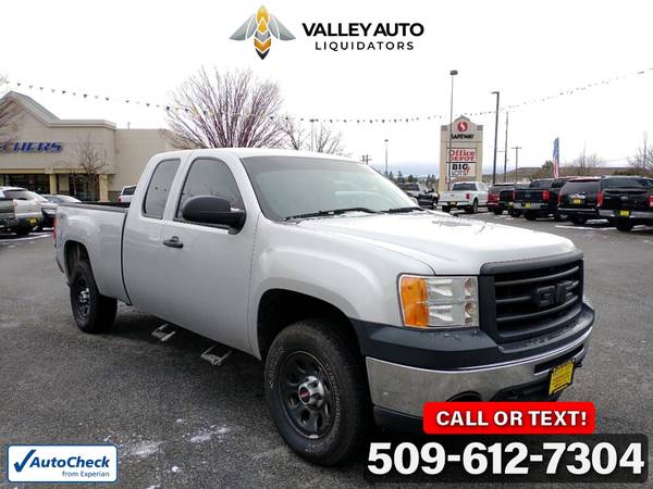 Only 269/mo - 2012 GMC Sierra Work Truck - 163, 000 Miles - cars & for sale in Spokane Valley, WA – photo 3