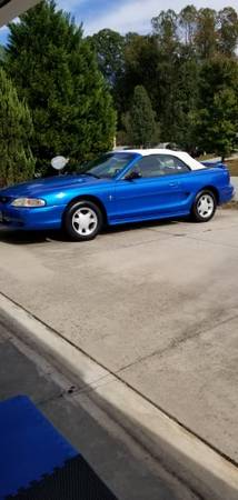 1998 Ford Mustang Convertible For Sale for sale in KERNERSVILLE, NC – photo 2