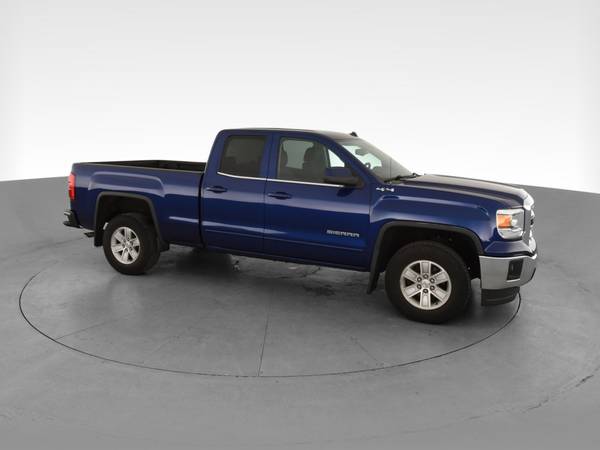 2014 GMC Sierra 1500 Double Cab SLE Pickup 4D 6 1/2 ft pickup Blue -... for sale in Hartford, CT – photo 14