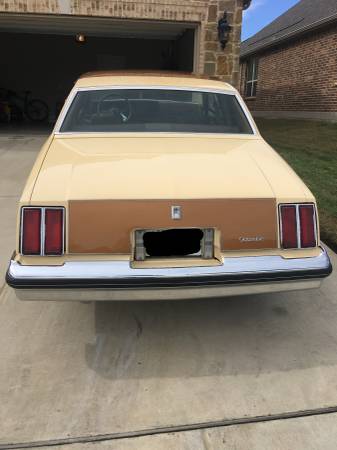 1979 Cutlass Supreme - cars & trucks - by owner - vehicle automotive... for sale in Denton, TX – photo 4