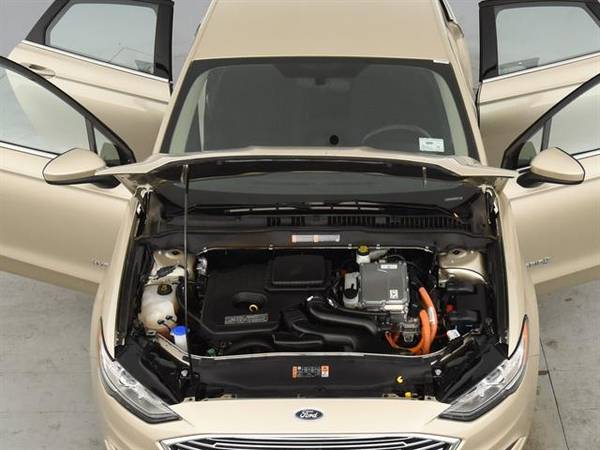 2018 Ford Fusion SE Hybrid Sedan 4D sedan BEIGE - FINANCE ONLINE for sale in Atlanta, GA – photo 4
