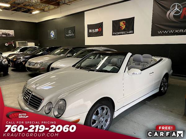2003 MERCEDES CLK320 CONVERTIBLE** 59386 MILES**1 OWNER CAR. - cars... for sale in Palm Desert , CA – photo 3