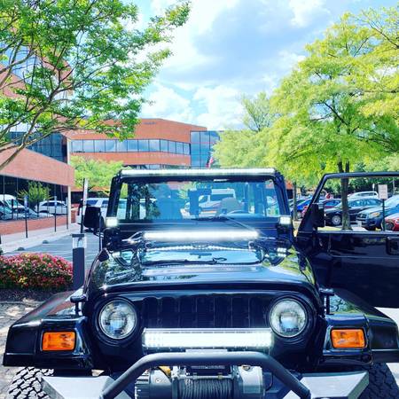 Black 98 lifted 4 0L Sport TJ for sale in Sterling, District Of Columbia – photo 9