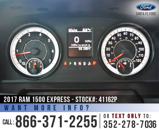 2017 RAM 1500 EXPRESS Camera, Bed Liner, Touchscreen - cars for sale in Alachua, FL – photo 18