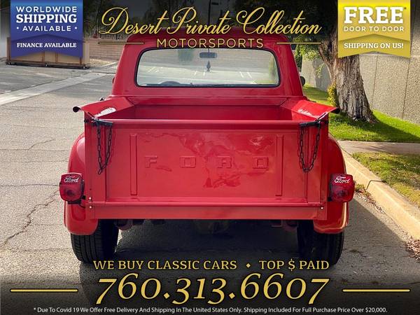 Drive this 1964 Ford F100 RARE Step side short bed v8 Pickup home for sale in Palm Desert, NY – photo 8