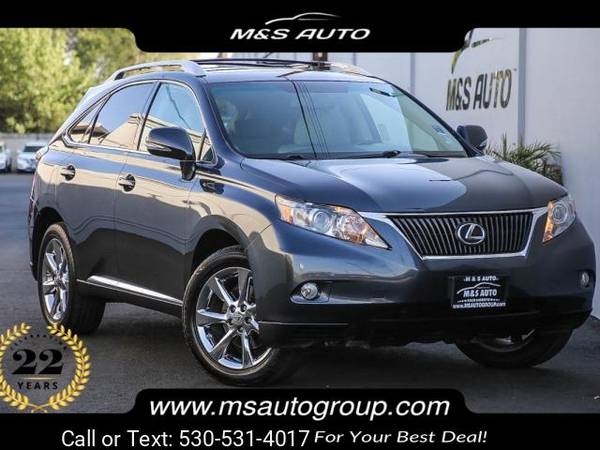 2010 Lexus RX 350 4x2 With Navigation and Premium Pkgs suv Smoky for sale in Sacramento , CA