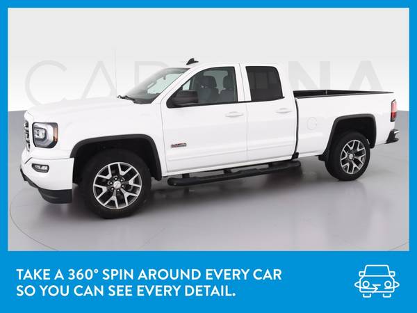 2018 GMC Sierra 1500 Double Cab SLT Pickup 4D 6 1/2 ft pickup White for sale in Bloomington, IN – photo 3