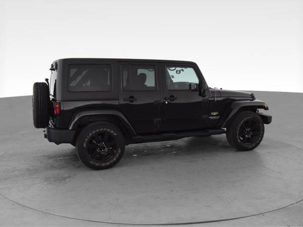 2014 Jeep Wrangler Unlimited Sahara Sport Utility 4D suv Black - -... for sale in Jacksonville, NC – photo 12