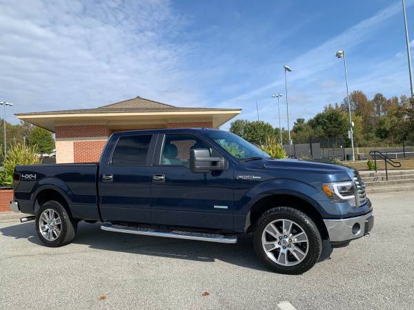 2014 Ford F-150 Blue 4WD F150 Crew Cab Low Miles Leather Longbed for sale in Douglasville, AL – photo 5