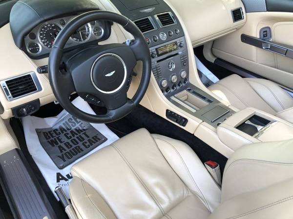 2008 Aston Martin DB9 DB9 CONVERTIBLE~ BLACK/ TAN~ ONLY 35K MILES~... for sale in Sarasota, FL – photo 7