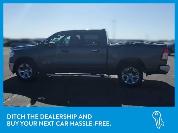 2019 Ram 1500 Crew Cab Big Horn Pickup 4D 5 1/2 ft pickup Gray for sale in Boulder, CO – photo 4